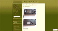 Desktop Screenshot of bekastapibagus.wordpress.com