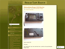 Tablet Screenshot of bekastapibagus.wordpress.com