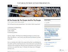 Tablet Screenshot of andersontheology.wordpress.com