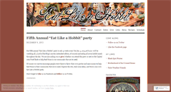 Desktop Screenshot of eatlikeahobbit.wordpress.com