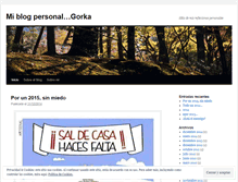 Tablet Screenshot of gorkarepelega.wordpress.com
