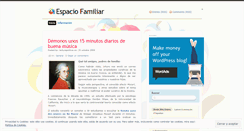 Desktop Screenshot of familiatec.wordpress.com
