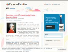 Tablet Screenshot of familiatec.wordpress.com