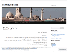 Tablet Screenshot of mahmoudsaeediraq.wordpress.com