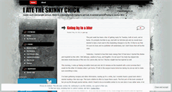 Desktop Screenshot of iatetheskinnychick.wordpress.com