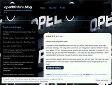 Tablet Screenshot of opel98info.wordpress.com