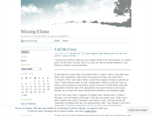 Tablet Screenshot of missingeliana.wordpress.com