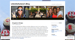 Desktop Screenshot of lifeinthefunlane.wordpress.com