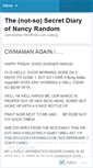 Mobile Screenshot of nancyrandom.wordpress.com