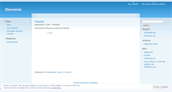 Desktop Screenshot of dianoesis.wordpress.com