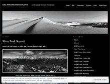 Tablet Screenshot of lukeparsonsphoto.wordpress.com