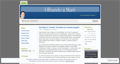 Desktop Screenshot of olhandoamare.wordpress.com