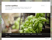 Tablet Screenshot of cucinapolitica.wordpress.com