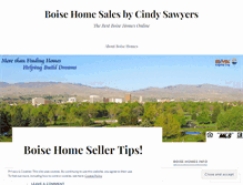 Tablet Screenshot of boisehomesales.wordpress.com