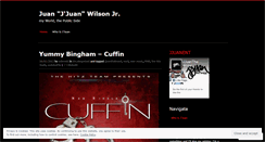 Desktop Screenshot of juanwilson.wordpress.com