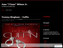 Tablet Screenshot of juanwilson.wordpress.com