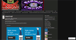 Desktop Screenshot of coswebosaursblog.wordpress.com