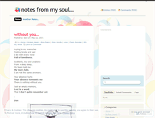 Tablet Screenshot of emoxional.wordpress.com