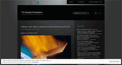 Desktop Screenshot of bogotadeclaration.wordpress.com