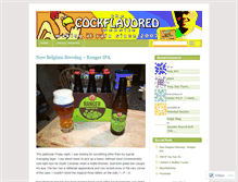 Tablet Screenshot of cockflavored.wordpress.com