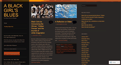 Desktop Screenshot of blackgirlblue.wordpress.com