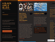 Tablet Screenshot of blackgirlblue.wordpress.com