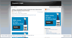 Desktop Screenshot of ergo08041.wordpress.com