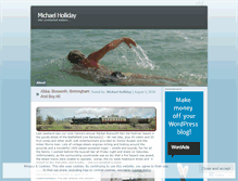 Tablet Screenshot of michaelholliday.wordpress.com