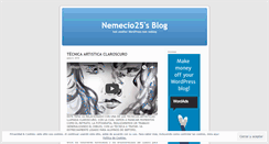 Desktop Screenshot of nemecio25.wordpress.com