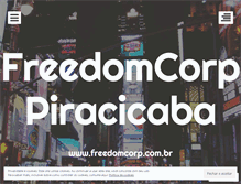 Tablet Screenshot of freedomcorp.wordpress.com