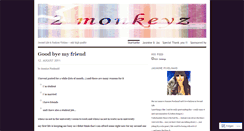 Desktop Screenshot of 2monkeyz.wordpress.com