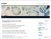 Tablet Screenshot of mudare.wordpress.com