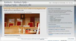 Desktop Screenshot of konkurshjelp.wordpress.com