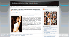 Desktop Screenshot of hotbollywoodmovies.wordpress.com