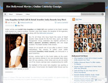 Tablet Screenshot of hotbollywoodmovies.wordpress.com