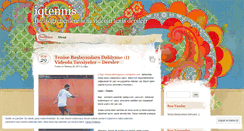 Desktop Screenshot of iqtennis.wordpress.com