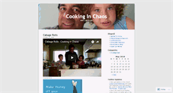Desktop Screenshot of cookinginchaos.wordpress.com