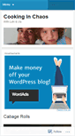 Mobile Screenshot of cookinginchaos.wordpress.com