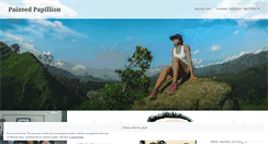 Desktop Screenshot of paintedpapillion.wordpress.com