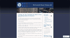 Desktop Screenshot of mbflegal.wordpress.com