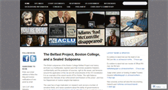 Desktop Screenshot of bostoncollegesubpoena.wordpress.com