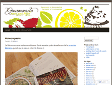 Tablet Screenshot of gourmandemaispastrop.wordpress.com