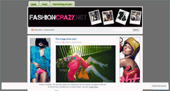 Desktop Screenshot of iamfashioncrazy.wordpress.com