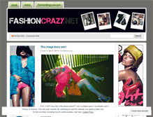 Tablet Screenshot of iamfashioncrazy.wordpress.com