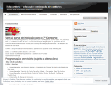 Tablet Screenshot of educartorio.wordpress.com