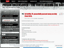Tablet Screenshot of prisonuncensored.wordpress.com