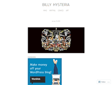 Tablet Screenshot of billyhysteria.wordpress.com