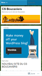Mobile Screenshot of boucaniers.wordpress.com