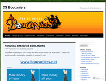 Tablet Screenshot of boucaniers.wordpress.com