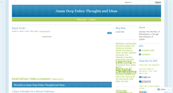 Desktop Screenshot of amandeepdubey.wordpress.com